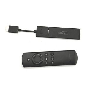 Amazon LY73PR 2nd Gen Fire TV Stick with DR49WK B Alexa Voice Remote Excellent